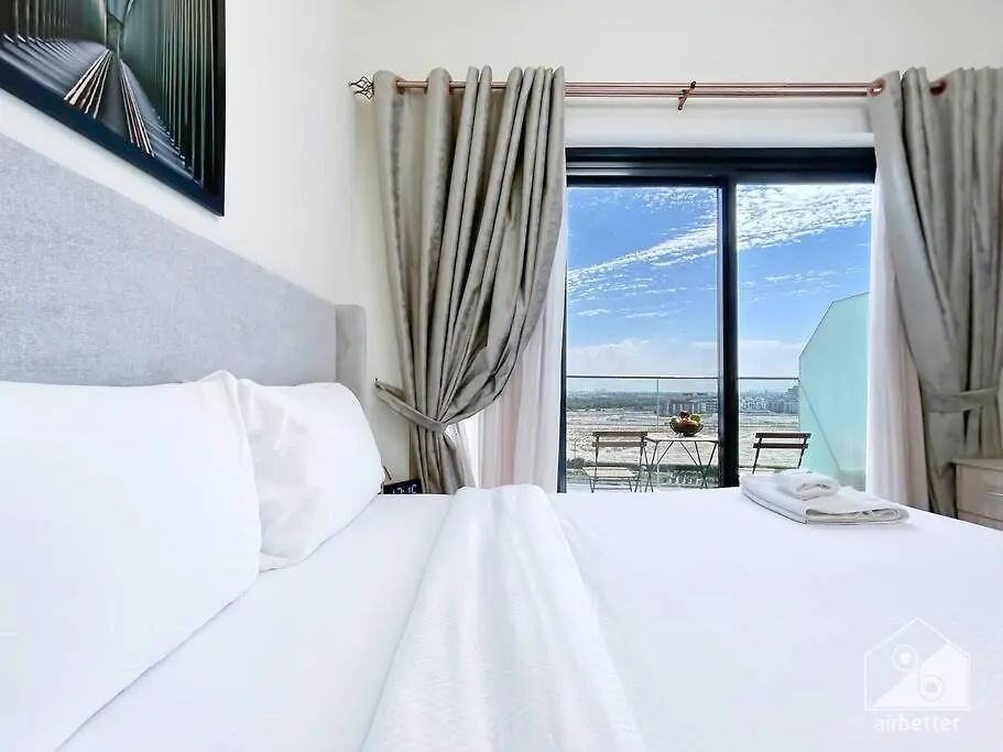 Balcony Studio Haven In Riviera Dubai