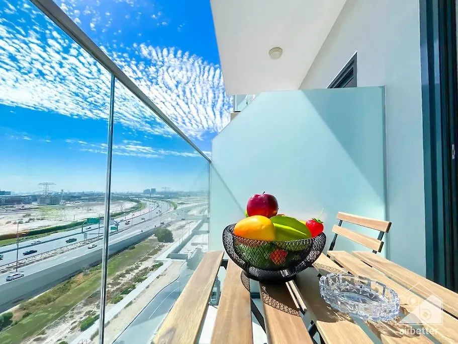Apartment Balcony Studio Haven In Riviera Dubai United Arab Emirates