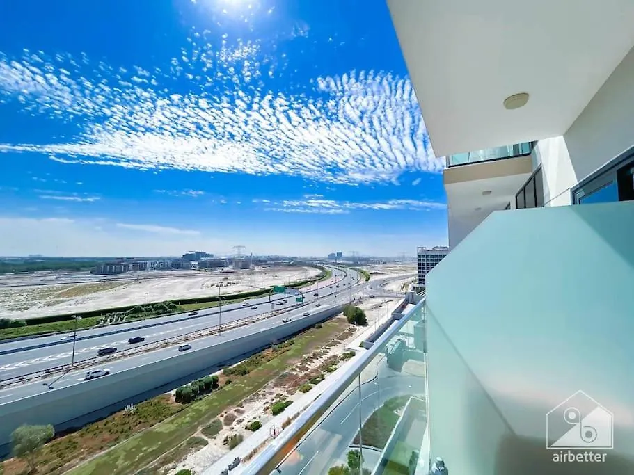Balcony Studio Haven In Riviera Dubai