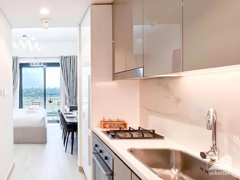 Balcony Studio Haven In Riviera Dubai