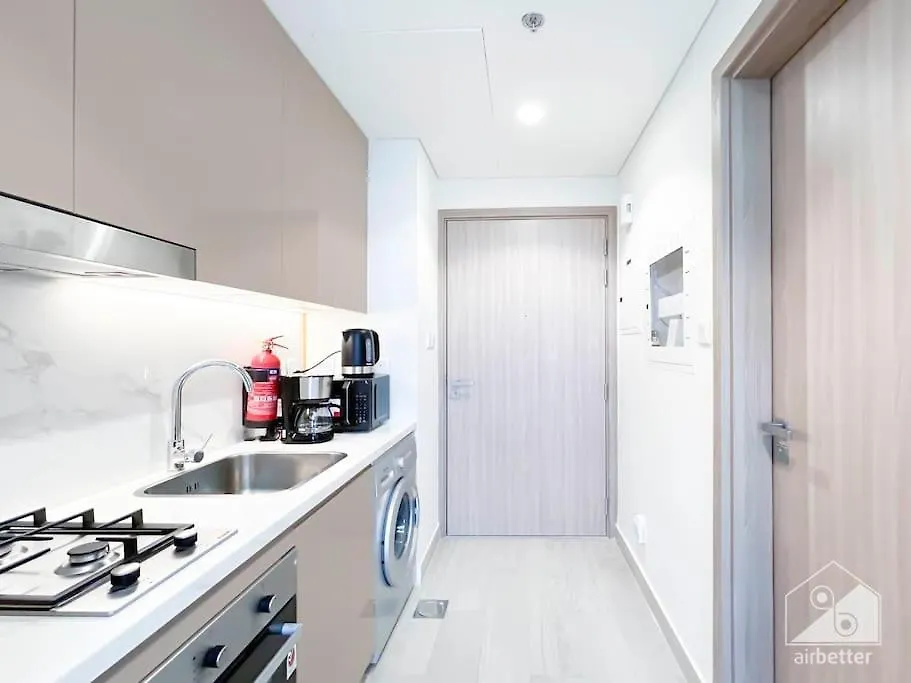 Apartment Balcony Studio Haven In Riviera Dubai United Arab Emirates